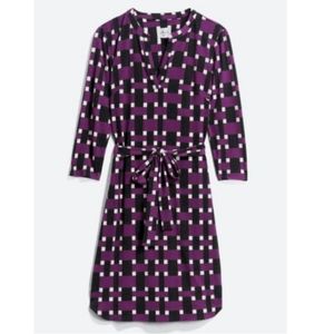 DM Collection Laurell Jersey Shirt Dress Size 14